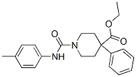 ethyl 1-[(4-methylphenyl)carbamoyl]-4-phenyl-piperidine-4-carboxylate CAS#: 102395-71-1