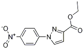 ethyl 1-(4-nitrophenyl)-1H-pyrazole-3-carboxylate CAS#: 19532-38-8