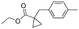 ethyl 1-(p-methylbenzyl)cyclopropanecarboxylate CAS#: 1621-32-5