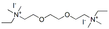 ethyl-[2-[2-[2-(ethyl-dimethyl-ammonio)ethoxy]ethoxy]ethyl]-dimethyl-azanium diiodide CAS#: 109495-27-4