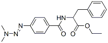 ethyl 2-[(4-dimethylaminodiazenylbenzoyl)amino]-3-phenyl-propanoate CAS#: 102516-74-5