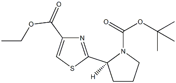 ethyl 2-(N-tert-butoxycarbonyl-2,4-pyrrolidinyl)thiazole-4-carboxylate CAS#: 212009-06-8