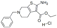 ethyl 2-amino-6-benzyl-4,5,6,7-tetrahydrothieno[2,3-c]pyridine-3-carboxylate hydrochloride CAS#: 24237-55-6