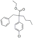 ethyl 2-benzyl-2-(4-chlorophenyl)hexanoate CAS#: 2901-20-4