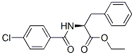 ethyl (2S)-2-[(4-chlorobenzoyl)amino]-3-phenyl-propanoate CAS#: 19064-51-8