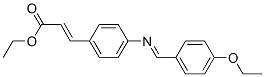 ethyl 3-[4-[[(4-ethoxyphenyl)methylene]amino]phenyl]acrylate CAS#: 2863-94-7