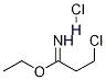 ethyl 3-chloropropanimidoate hydrochloride CAS#: 21367-89-5