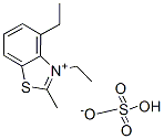 ethyl 3-ethyl-2-methylbenzothiazolium sulphate CAS#: 19374-99-3
