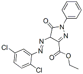 ethyl 4-[(2,5-dichlorophenyl)azo]-4,5-dihydro-5-oxo-1-phenyl-1H-pyrazole-3-carboxylate CAS#: 2008-88-0