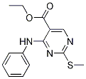 ethyl 4-anilino-2-(methylsulfanyl)pyrimidine-5-carboxylate CAS#: 106475-47-2