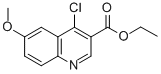ethyl 4-chloro-6-methoxy-quinoline-3-carboxylate CAS#: 22931-71-1
