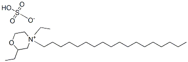 ethyl 4-ethyl-4-octadecylmorpholinium sulphate CAS#: 10096-64-7