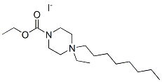 ethyl 4-ethyl-4-octyl-2,3,5,6-tetrahydropyrazine-1-carboxylate iodide CAS#: 110029-79-3