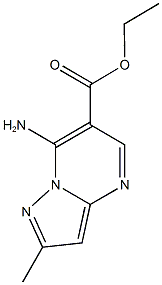 ethyl 7-amino-2-methylpyrazolo[1,5-a]pyrimidine-6-carboxylate CAS#: 2627-58-9