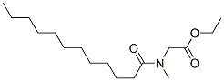 ethyl N-methyl-N-(1-oxododecyl)aminoacetate CAS#: 13005-52-2
