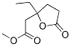 ethyl tetrahydro-2-methyl-5-oxofuran-2-acetate CAS#: 16807-50-4