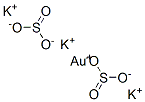 gold(1+) tripotassium disulphite CAS#: 19153-99-2