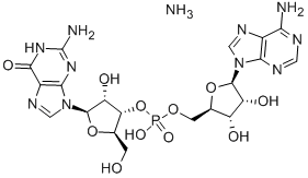 guanylyl[3'->5']adenosine, ammonium salt CAS#: 103213-26-9