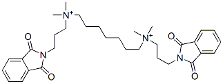heptane-1,7-bis(dimethyl-3'-phthalimidopropylammonium) CAS#: 22664-47-7