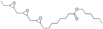 hexyl 3-[[3-[(3-ethyloxiranyl)methyl]oxiranyl]methyl]oxiran-2-octanoate CAS#: 100208-31-9