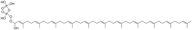 (hydroxy-(3,7,11,15,19,23,27,31,35,39,43-undecamethyltetratetraconta-2,6,10,14,18,22,26,30,34,38,42-undecaenoxy)phosphoryl)oxyphosphonic acid CAS#: 23-13-2