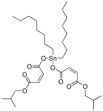 isobutyl (Z,Z)-2-methyl-10,10-dioctyl-5,8,12-trioxo-4,9,11-trioxa-10-stannapentadeca-6,13-dien-15-oate CAS#: 15571-59-2