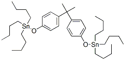 [isopropylidenebis(p-phenyleneoxy)]bis[tributylstannane] CAS#: 24291-51-8