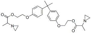 [(isopropylidene)bis(p-phenyleneoxy)]diethylene bis(alpha-methylaziridine-1-acetate) CAS#: 13320-32-6
