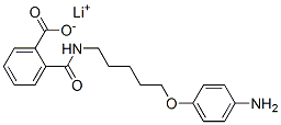 lithium 2-[5-(4-aminophenoxy)pentylcarbamoyl]benzoate CAS#: 111498-38-5