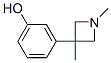 m-(1,3-Dimethyl-3-azetidinyl)phenol CAS#: 19832-27-0