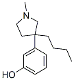 m-(3-Butyl-1-methyl-3-pyrrolidinyl)phenol CAS#: 1505-39-1