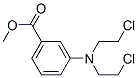m-[Bis(2-chloroethyl)amino]benzoic acid methyl ester CAS#: 24830-50-0