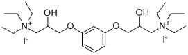(m-Phenylenebis(oxy(2-hydroxytrimethylene)))bis(triethylammonium iodid e) CAS#: 101501-69-3