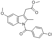 methyl 1-(4-chlorobenzoyl)-5-methoxy-2-methyl-1H-indole-3-acetate CAS#: 1601-18-9