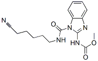 methyl [1-[[(5-cyanopentyl)amino]carbonyl]-1H-benzimidazol-2-yl]carbamate CAS#: 28559-00-4