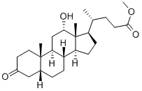 methyl 12alpha-hydroxy-3-oxo-5beta-cholan-24-oate CAS#: 10538-58-6