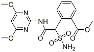 methyl 2-[(4,6-dimethoxypyrimidin-2-yl)carbamoylsulfamoylmethyl]benzoa te CAS#: 104466-83-3