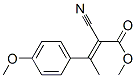 methyl 2-cyano-3-(4-methoxyphenyl)-2-butenoate CAS#: 27149-59-3