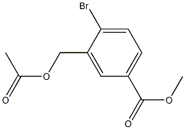 methyl 3-(acetoxymethyl)-4-bromobenzoate CAS#: 254746-41-3