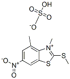 methyl 3-methyl-2-(methylthio)-6-nitrobenzothiazolium sulphate CAS#: 2458-05-1