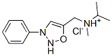 methyl-[(3-phenyl-2H-oxadiazol-5-yl)methyl]-propan-2-yl-azanium chlori de CAS#: 102504-41-6