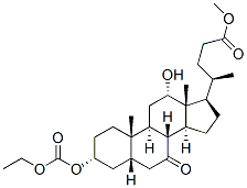 methyl 3alpha-[(ethoxycarbonyl)oxy]-12alpha-hydroxy-7-oxo-5beta-cholan-24-oate CAS#: 21059-40-5