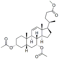 methyl 3alpha,7alpha-diacetoxy-5beta-chol-11-en-24-oate CAS#: 2284-36-8