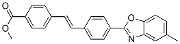 methyl 4-[2-[4-(5-methyl-2-benzoxazolyl)phenyl]vinyl]benzoate CAS#: 18039-18-4