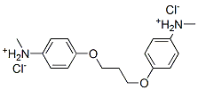 methyl-[4-[3-(4-methylammoniophenoxy)propoxy]phenyl]azanium dichloride CAS#: 107413-93-4
