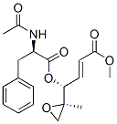 methyl (E,4R)-4-[(2R)-2-acetamido-3-phenyl-propanoyl]oxy-4-[(2R)-2-met hyloxiran-2-yl]but-2-enoate CAS#: 104973-52-6