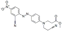 methyl N-(2-cyanoethyl)-N-[4-[(2-cyano-4-nitrophenyl)azo]phenyl]-beta-alaninate CAS#: 27767-98-2