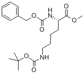 methyl N6-[(1,1-dimethylethoxy)carbonyl]-N2-[(phenylmethoxy)carbonyl]-L-lysinate CAS#: 2389-49-3