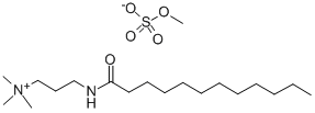 methyl trimethyl-3-[(1-oxododecyl)amino]propylammonium sulphate CAS#: 10595-49-0
