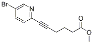 methyl6-(5-bromo-2-pyridinyl)-5-hexynoate CAS#: 111770-83-3